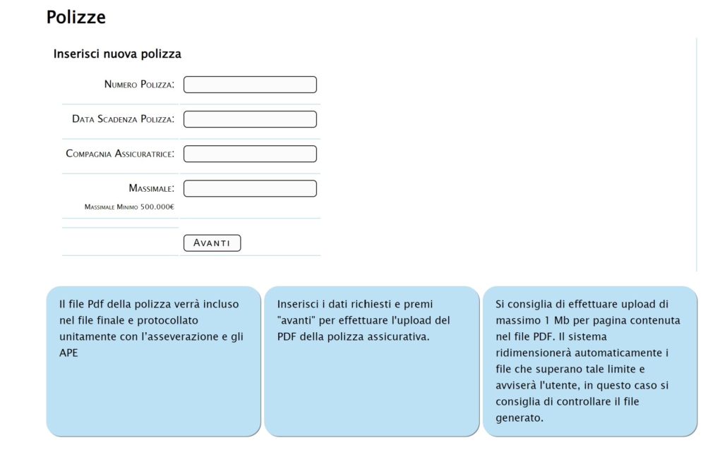 Come fare Asseverazione Superbonus 110 3 come fare asseverazione superbonus 110 - inserire poilizza assicurativa