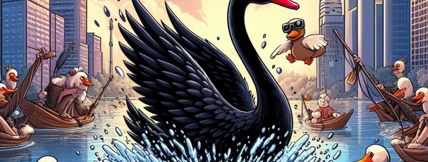 Il Cigno Nero, l'Impatto dell'Altamente Improbabile. 375 cigno nero impatto dell'altamente improbabile nicolas nassim taleb
