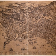 Stato Legittimo dell'Immobile e Foto Aeree - Étienne du pérac, pianta della città di napoli, 1566 (napoli, certosa di san martino