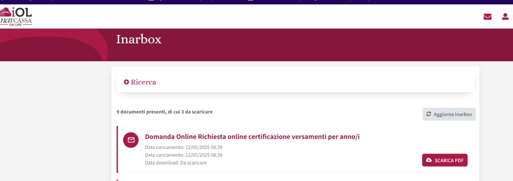 Come Richiedere la Certificazione dei Contributi Versati Inarcassa 17 certificazione contributi versati ad inarcassa come richiederla e dove trovarla - 7 - dove trovo certificazione contributi inarcassa
